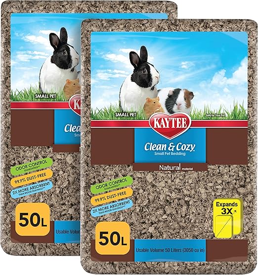 Kaytee Clean & Cozy Natural Bedding in a 100-liter package. This all-natural bedding features an odor-control guarantee and expands to three times its size. It absorbs five times its weight in liquid for easy cleanup and is safe for small pets, containing no harmful chemicals, artificial dyes, or bleach. With 99.9% dust-free composition, it provides a super soft and cozy environment for pets gerbil
brainy buyz   brainybuyz.com