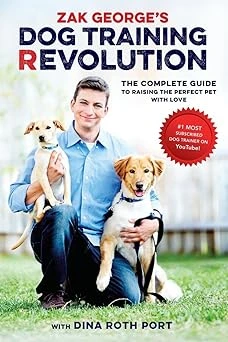 Zak George’s Dog Training Revolution book offering expert tips and advice for effective dog training.