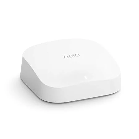 Amazon eero Pro 6E Mesh WiFi Router for fast internet with 2.5 Gbps Ethernet and 2,000 sq. ft. coverage - Random Amazon Finds.