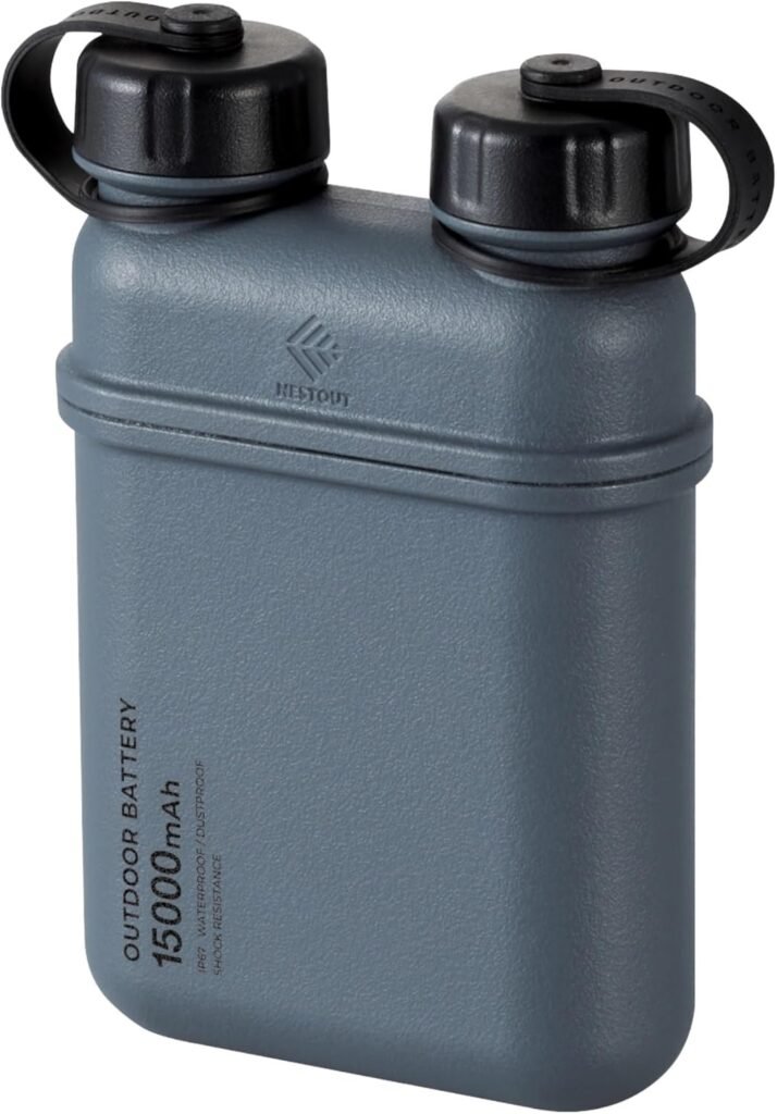  Rugged Power Bank, 15000mAh Outdoor Charger