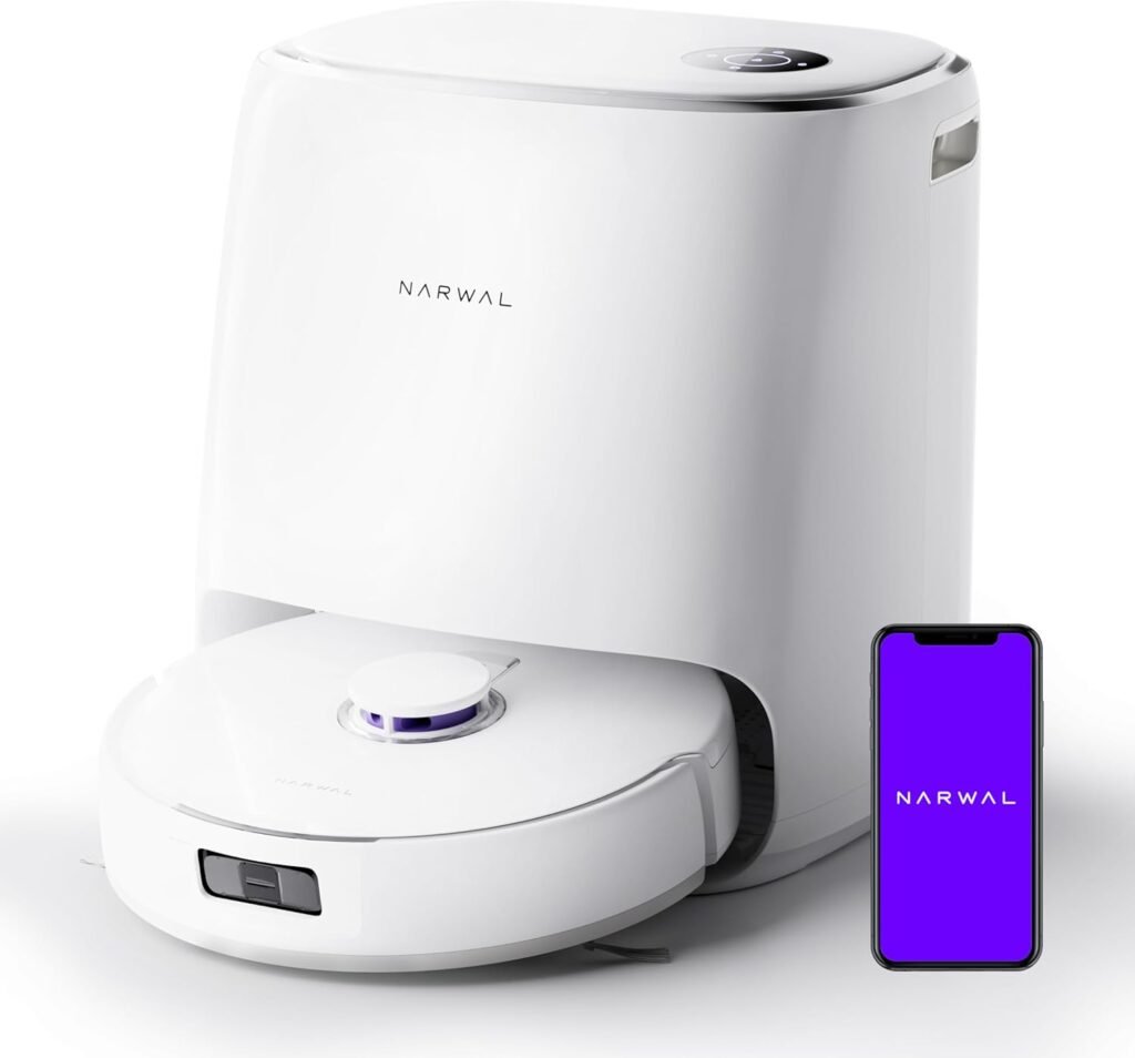 NARWAL Freo X Ultra Robot Vacuum and Mop Combo, 8200Pa Robot Mop 