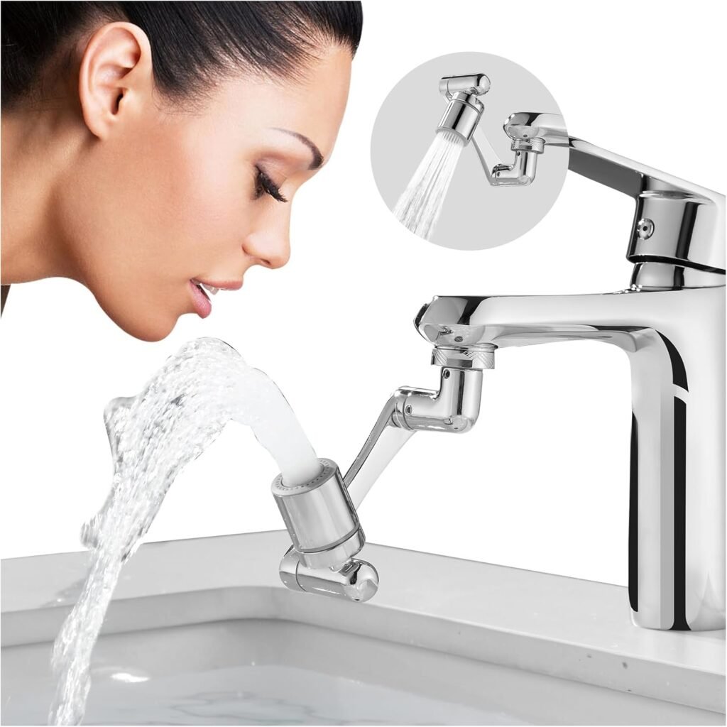 Pivoting Faucet Attachment